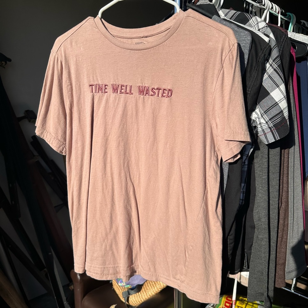 Eighty Eight Pink Short Sleeve Tee